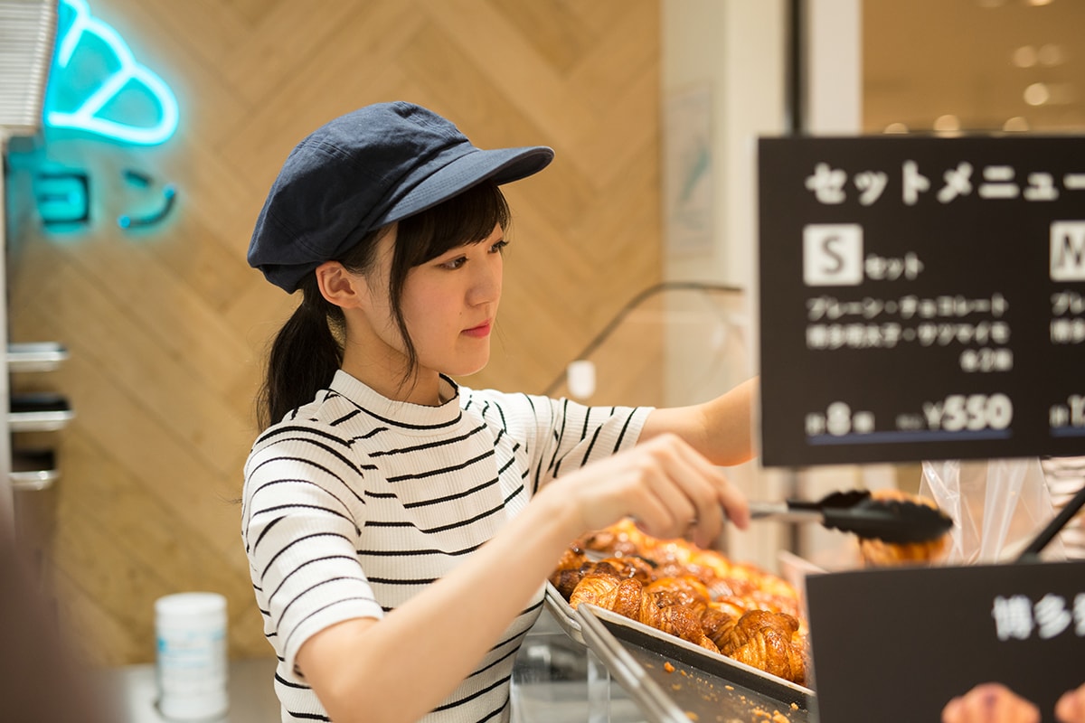笑顔でお渡しのパートナー