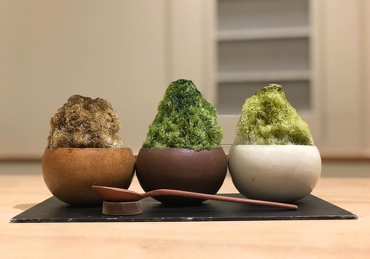 スイートポテトの仕上げ